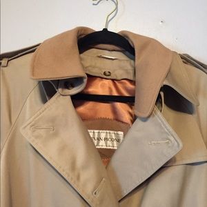 EVAN PICONE VINTAGE LINED TRENCH COAT